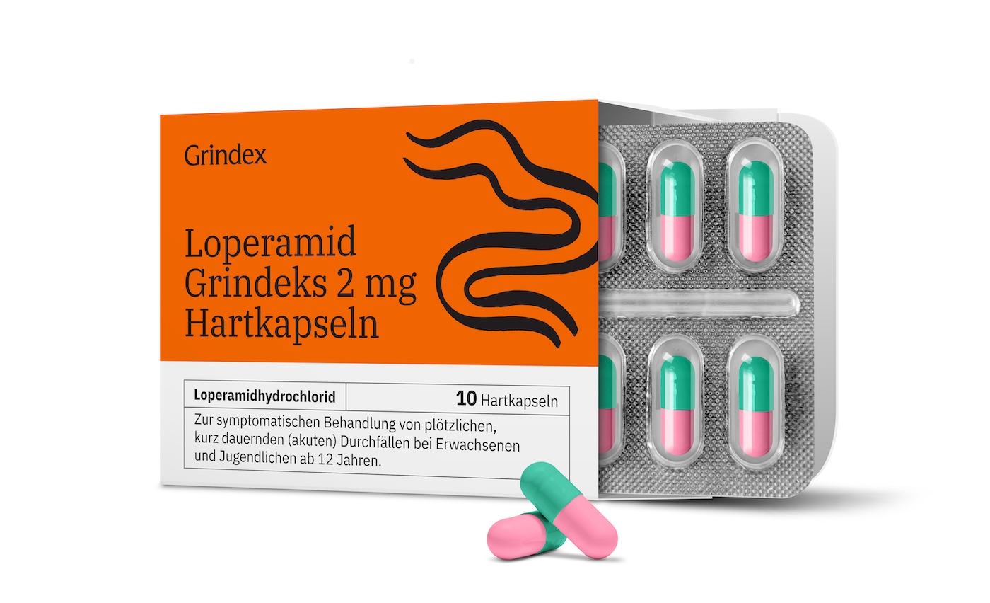 Loperamide kaste ar blisteri Germany